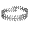 Minimalist Geometric Metal Open Cuff Bracelet With Multi Layer Hollow Electroplated Design Fashion Arm Ring