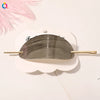 Minimalist Geometric Oval Alloy Hairpin Simple Modern Hair Accessory For Women And Girls