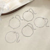 Minimalist Geometric Round Bead Stainless Steel Stackable Anklet Fashion Jewelry For Women