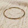 Minimalist Geometric Stainless Steel 14K Gold Electroplated Bracelet