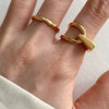 Minimalist Heart 925 Sterling Silver Women's Ring