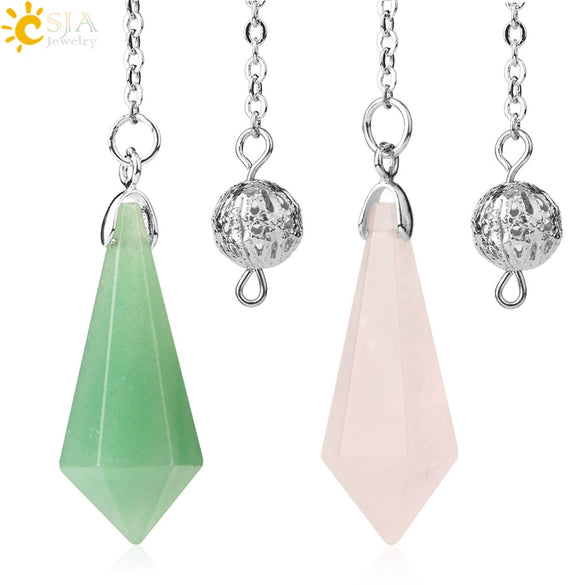 Minimalist Hexagonal Natural Crystal Pendant Semi Precious Stone Electroplated Jewelry Decoration Ornament