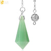 Minimalist Hexagonal Natural Crystal Pendant Semi Precious Stone Electroplated Jewelry Decoration Ornament