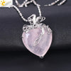 Minimalist Hollow Bow Natural Stone And Alloy Accessories Electroplated Valentine's Day Pendant Necklace