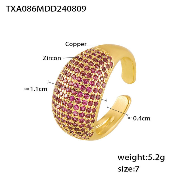 Minimalist Love Pendant Titanium Steel And Copper Necklace With 18K Gold Plated Electroplating