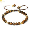Minimalist Natural Amethyst Crystal Beaded Bracelet Gold Plated Adjustable Unisex Small Jewelry
