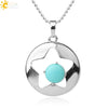 Minimalist Natural Crystal Hollow Star Pendant Necklace With Ball Chain Amethyst Stone Jewelry For Women