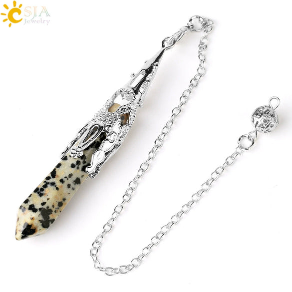 Minimalist Natural Crystal Key Pendant With Bronze Tone Copper Plated Trim Semi Precious Stone Electroplated Jewelry Decoration