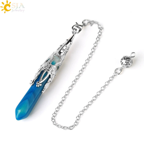 Minimalist Natural Crystal Key Pendant With Bronze Tone Copper Plated Trim Semi Precious Stone Electroplated Jewelry Decoration