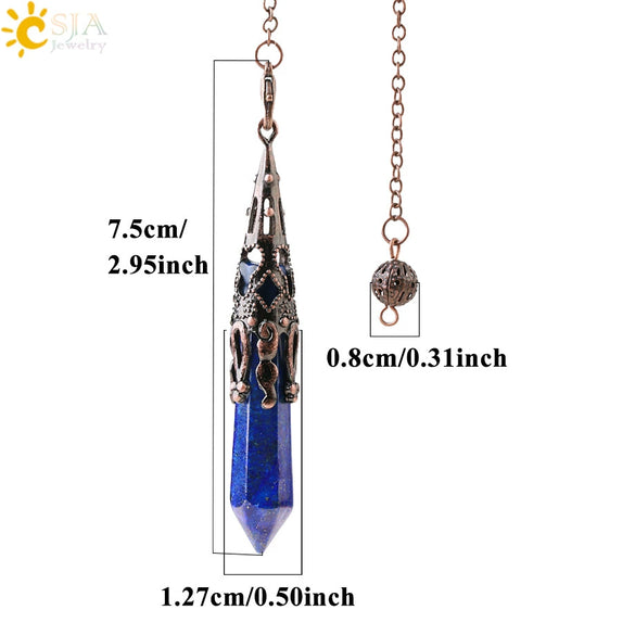 Minimalist Natural Crystal Key Pendant With Bronze Tone Copper Plated Trim Semi Precious Stone Electroplated Jewelry Decoration