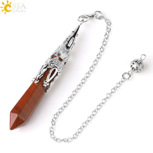 Minimalist Natural Crystal Key Pendant With Bronze Tone Copper Plated Trim Semi Precious Stone Electroplated Jewelry Decoration