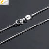 Minimalist Natural Stone Rabbit Pendant Necklace With Ball Chain Electroplated Stainless Steel And Copper Animal Jewelry