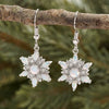 Minimalist Snowflake Star Copper Earrings For Women Versatile Fairyinspired Jewelry With Sparkling Detail