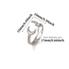 Minimalist Stainless Steel Open Ring With Sun Heart Floral And Animal Cutout Design White Gold Plated Adjustable Unisex Fashion Jewelry