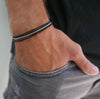 Minimalist Style Stainless Steel Geometric Box Chain Bracelet Set Jewelry With Electroplating