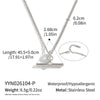 Minimalist Tshaped Stainless Steel Pendant Necklace With 18K Gold Pvd Plating Flash Ochain And Lobster Clasp