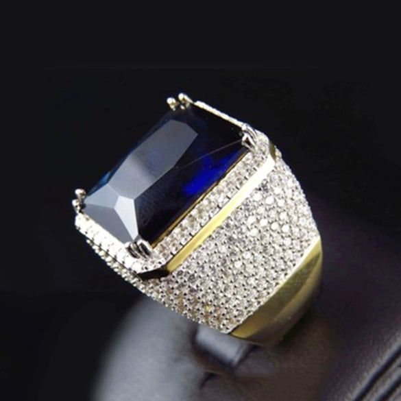 Minimalist Unisex Copper Ring With Inlaid Zircon Fruit Design Electroplated Fashion Band