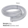 Minimalist Vertical Stripes 316L Stainless Steel Open Adjustable Electroplating Bracelet For Men And Women