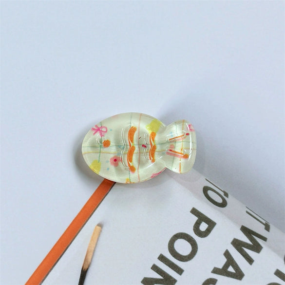 Mixed Materials Handmade Fish Pattern Women's Hair Clip