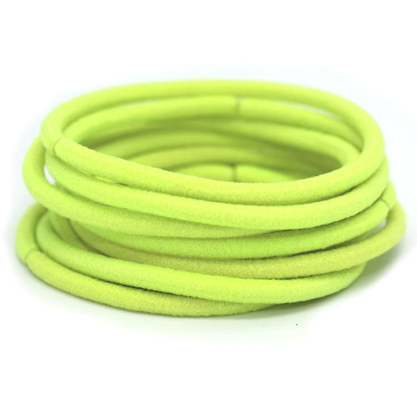 3Mm Version Of Children's Rubber Band High Elasticity Does Not Hurt The Hair Rope Hair Ring Candy Color Hair Tiara Wholesale