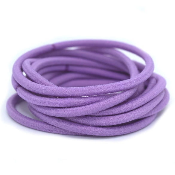 3Mm Version Of Children's Rubber Band High Elasticity Does Not Hurt The Hair Rope Hair Ring Candy Color Hair Tiara Wholesale