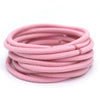 3Mm Version Of Children's Rubber Band High Elasticity Does Not Hurt The Hair Rope Hair Ring Candy Color Hair Tiara Wholesale