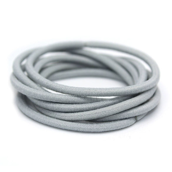 3Mm Version Of Children's Rubber Band High Elasticity Does Not Hurt The Hair Rope Hair Ring Candy Color Hair Tiara Wholesale