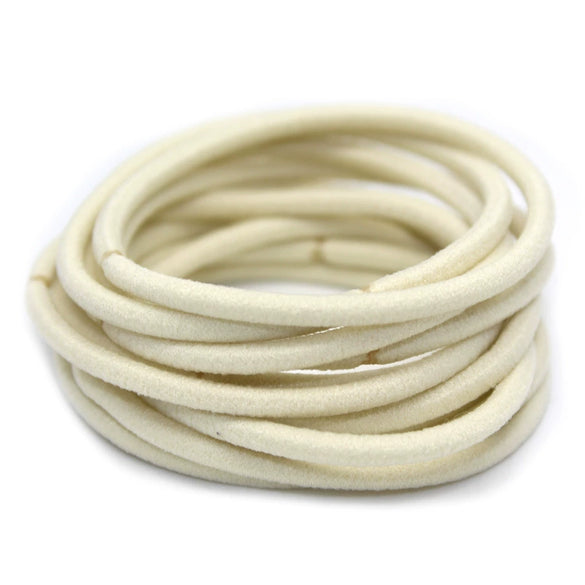 3Mm Version Of Children's Rubber Band High Elasticity Does Not Hurt The Hair Rope Hair Ring Candy Color Hair Tiara Wholesale