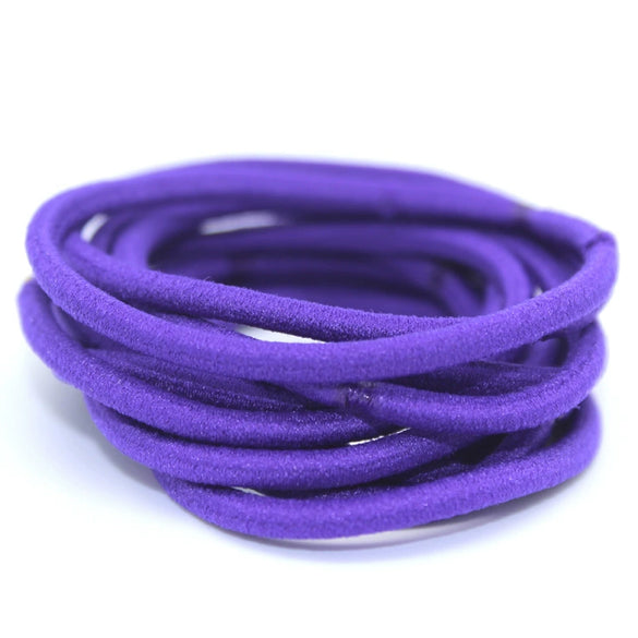 3Mm Version Of Children's Rubber Band High Elasticity Does Not Hurt The Hair Rope Hair Ring Candy Color Hair Tiara Wholesale