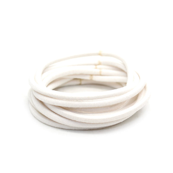 3Mm Version Of Children's Rubber Band High Elasticity Does Not Hurt The Hair Rope Hair Ring Candy Color Hair Tiara Wholesale