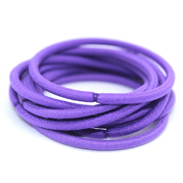 3Mm Version Of Children's Rubber Band High Elasticity Does Not Hurt The Hair Rope Hair Ring Candy Color Hair Tiara Wholesale