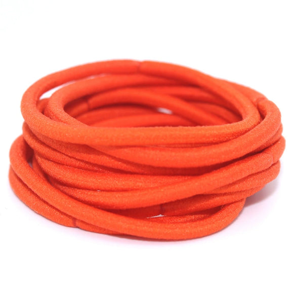 3Mm Version Of Children's Rubber Band High Elasticity Does Not Hurt The Hair Rope Hair Ring Candy Color Hair Tiara Wholesale