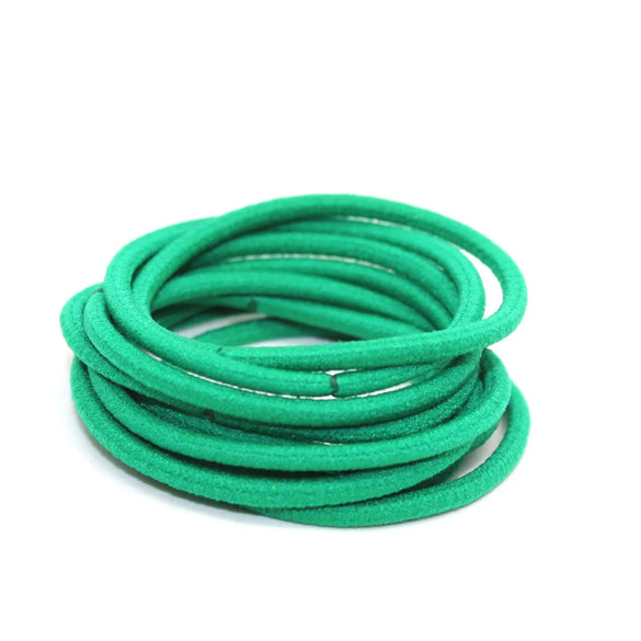 3Mm Version Of Children's Rubber Band High Elasticity Does Not Hurt The Hair Rope Hair Ring Candy Color Hair Tiara Wholesale