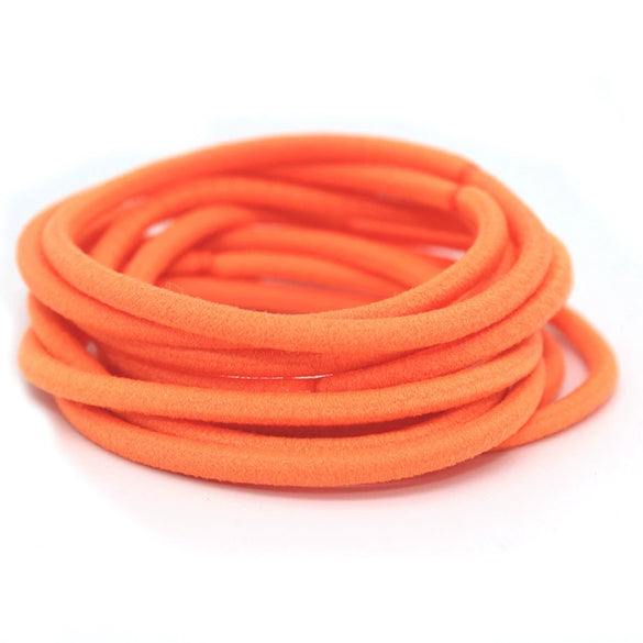 3Mm Version Of Children's Rubber Band High Elasticity Does Not Hurt The Hair Rope Hair Ring Candy Color Hair Tiara Wholesale