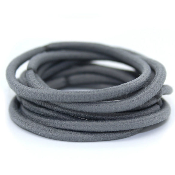 3Mm Version Of Children's Rubber Band High Elasticity Does Not Hurt The Hair Rope Hair Ring Candy Color Hair Tiara Wholesale