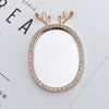 Mobile Phone Accessories Alloy Love Mirror Diamond Pearl Flower Electroplated