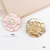 Mobile Phone Case Accessories Pearl Flower Metal Electroplating Decoration