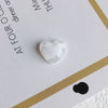 Mobile Phone Case Accessories Plastic Resin Retro Ink Smudged Cloud Heart Pendant