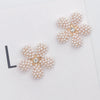 Mobile Phone Case Accessories Zinc Alloy Pearl Fivepetal Flower Handmade
