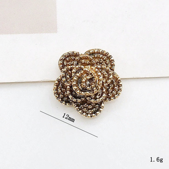 Mobile Phone Case Jewelry Accessories Vintage Bear Style Metal Electroplated Pearl