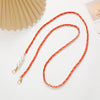 Mobile Phone Chain Accessories Pearl Leather Metal Handmade Love Letter C Style For Women