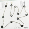 Mobile Phone Chain Accessories Pearl Leather Metal Handmade Love Letter C Style For Women