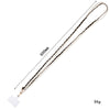 Mobile Phone Chain Accessories Pearl Leather Metal Handmade Love Letter C Style For Women