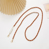 Mobile Phone Chain Accessories Pearl Leather Metal Handmade Love Letter C Style For Women