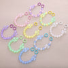 Mobile Phone Chain Water Cup Hanging Chain Pendant Handmade Beaded Plastic Resin Small Animal Pattern