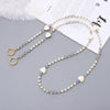 Mobile Phone Lanyard Beaded Love Water Drops Bell Handmade Bag Ornaments For Women