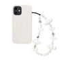 Mobile Phone Lanyard Soft Pottery Handmade Beaded Pink Heart With Kitty And Animated Protagonist Pattern For Girls