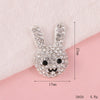 Mobile Phone Shell Accessories Alloy Handmade With Small Bear Love Gem Rabbit Deer Head Electroplated