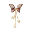 Mobile Phone Shell Jewelry Accessories Alloy Butterfly Bow Electroplated Pendant