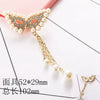 Mobile Phone Shell Jewelry Accessories Alloy Butterfly Bow Electroplated Pendant